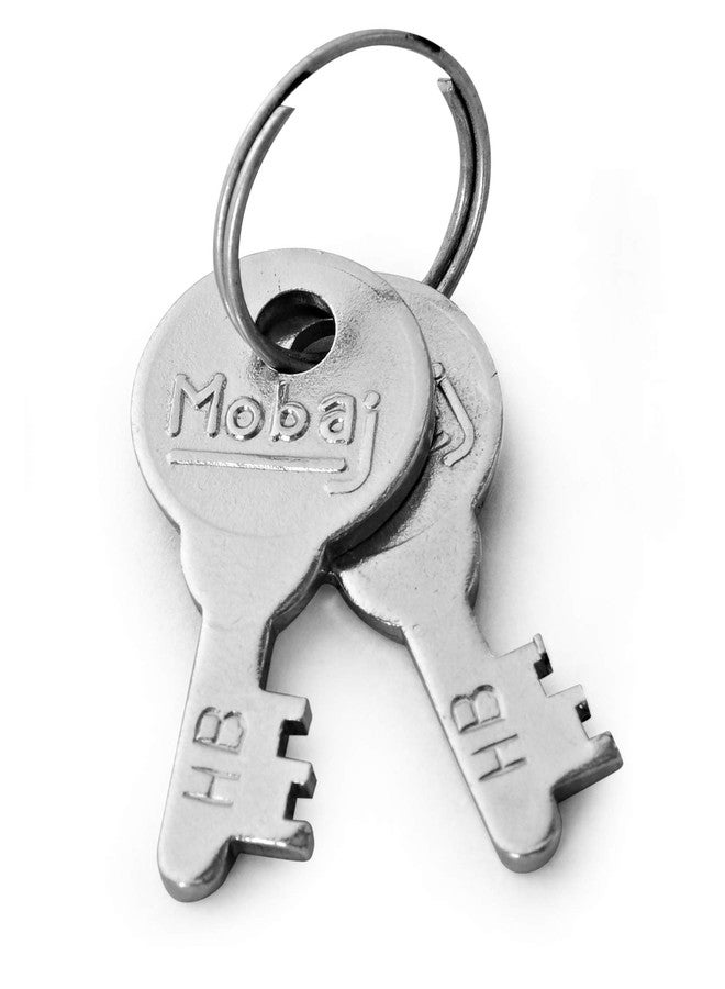 Mobaj Padlock No21® (Size-21MM)(Grey, Green, Red & Black Colour)(Material-Mild Steel) - Image 4